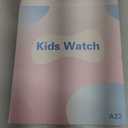 Kids Smart Watch Toys for Boys Girls  Children Watch for Kids 4-12 Years Touch Screen Watches with 15 Games Video Camera Music Player Alarm School Mode Education Birthday Gifts (4G Purple) (Black)