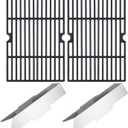 Charbrofire 70-01-634 DGF350CSP DGF350CSP-D Grates and Heat Tent Replacement Parts for Dyna Glo Grill Grates Heat Plates DGF350SNP DGF350SNP-D DG1-70-01-634-R 101-03011 70-01-635 Heat Shield