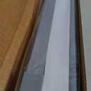 LazBlinds No Drill Cordless Cellular Shades, 20 1/2" W × 64" H, Dark Grey