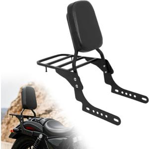 Passenger Sissy Bar for Harley Nightster RH975 Special RH975S 2022-2026 | Motorcycle Sissy Bar with Luggage Rack Backrest
