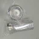 Universal Bathroom Tub Spout with Metal Tub Spout Cover Ring, 5 1/4 Inches Reach Wall Front Mount Faucet with Shower Diverter 1/2" IPS Inside Thread(Chrome)