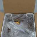 ORLESS Over The Door/Wall Mount Ironing Board Hanger, Laundry Room Iron and Ironing Caddy Board Storage Holder White