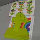 30 Sets Religious St. Patrick's Day Cross Craft for DIY Irish Cross Craft Kit Make Your Own Shamrocks Crafts for Sunday School Home Patrick's Day Party Supplies