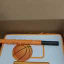 Basketball Piata with Bundle & Blindfold Bat Basketball Birthday Party Decorations Sports Party Supplies for Kids Boys Sports Themed Birthday Carnival Events (15 x 12.4 in)