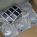 Glass Jars with Airtight Lids, 26oz Glass Storage Jars Set of 6, Thick Food Storage Containers for Pantry Organization, Kitchen Counter, Coffee, Pasta, Cereal