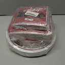 Graduation Decorations 2026, 200 Pcs Class of 2026 Graduation Party Supplies Kit with Paper Plates, Luncheon and Cocktail Napkins, Congrats Grad Decorations for 50 Guests (Maroon)