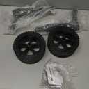 Adjustable Bike Training Wheels Kids Bicycle Training Wheels Kit for 16, 18, 20, 22, 24 inch bike, Includes Stabilizers for Variable Speeds, Black