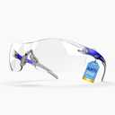 Classic Pickleball Safety Glasses  Fit-Enhanced ANSI Z87.1, Anti-Fog, UV & Impact Resistant Eyewear for Sports, Work & Shooting  No-Slip Grip, Blue