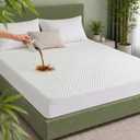Full Waterproof Mattress Protector, Soft Cooling Mattress Cover