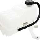 Coolant Reservoir Overflow Tank w/Cap Sensor for 1999-2009 GMC Sierra Yukon Hummer H2 Cadillac Escalade Chevrolet Silverado 1500 2500 3500 Suburban Tahoe Recovery Expansion Reservoir Bottle