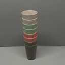 greenandlife Premium Wheat Straw Cups 20 oz Set of 8 Alternative to Plastic Cups Reusable Unbreakable Drinking Cup Dishwasher Safe Water Glasses Tumblers, INS