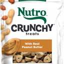 Nutro Crunchy Dog Treats with Real Peanut Butter, 16 oz. Bag (1 Pound (Pack of 1)) Best By: 12/16/26