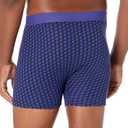 Amazon Essentials Men's Underwear Boxer Briefs, Comfortable Cotton, Tag-Free (3X-Large, Black Rugby Print/Grey Heather/Royal Blue/Sky Blue Mixed Print/White)