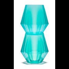 Wine2Go Diamond Silicone Wine Glasses 9oz