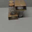 GLASS JARS WITH CORK LID 2 Pack Of 2