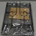 Bathroom Organizer Countertop - 3 Tier Spice Rack Organizer, Counter Organization and Storage for Bathroom, Kitchen, Bedroom, Offices, Foldable (Black)