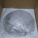 Flush Mount Ceiling Lights, 2-Light Farmhouse Close to Ceiling Light, Industrial Ceiling Lighting Fixture for Kitchen Hallway Bedroom Living Room Stairways Porch (Brushed Nickel)