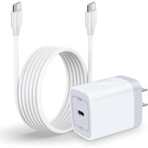 Fast Charger Samsung Type C for Samsung Galaxy A14 5G A13 5G A03S A53 A23 A54 A34 A24 A33/S23 S22 Ultra/S21 FE/S20/A04S/Z Flip 4 3/Z Fold4,Pixel 7,USB C Wall Charger Charging Block 6FT USBC to C Cable