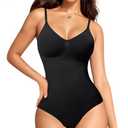 Nebility Shapewear for Women Tummy Control Shapewear Bodysuits Seamless Body Shaper Waist Trainer Body Suit XL/2XL