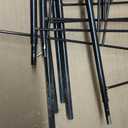 4 Pack Metal Garden Trellis for Climbing Plants, Black Metal Garden Trellis for Vines Plant Rose Vegetable Support,Large Decorative Outdoor Trellis