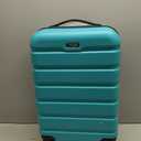 Wrangler 22" Hardside Spinner Carry-On Luggage, Teal