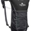 Teton Oasis Hydration Backpack Lightweight Water Pack with Bladder for Hiking, Running, Cycling, Biking 18L/22L Sizes Sewn-in Rain Cover Fits Men and Women 