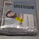 Deep Fitted Sheets King  King Size Fitted Sheet Only Deep Pocket  21 King Fitted Sheet Deep Pocket Perfectly Fit 1723 Deep Mattress & Toppers  Lovely Joyful Feel  1 Bottom Sheet  Calm Grey