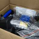 Lusilushy Pressure Washer, Power Washer with 4 Nozzles and Foam Cannon, High Pressure Cleaning Machine for Cars, Driveways, Fences, Patios, Home Cleaning. (Blue)