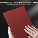 INFILAND Case for Samsung Galaxy Tab S10 FE Plus 5G, Slim Multi-Angle Stand Cover with S Pen Holder for Galaxy Tab S10 FE+ 13.1 Inch (SM-X620/SM-X626B) 2025 Tablet Auto Wake/Sleep (Red)