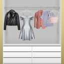 12 Pack Clear Plastic Hangers,Clear Hangers with 360 Swivel Metal Hook,Shirt Hanger Coat Hangers,Heavy Duty Hangers Dress Hangers for Clothes Shirts Dresses,16.7 Inch