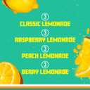 Sparkling Ice Lemonade Variety Pack, Zero Sugar Sparkling Water, with Vitamins and Antioxidants, 17 fl oz, 12 count (Lemonade Flavors: Classic, Raspberry, Peach & Berry)