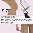 CharnmRose 120D Opaque Women's Sparkly Tights for Women Soft High Waist Stockings