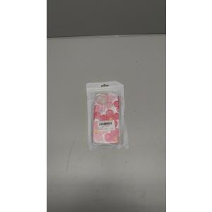 Compatible with iPhone 15 Case, Cute Aesthetic Sparkle Hot Pink Oil Painting Floral Flowers Cover for Women, Shockproof Slim Soft TPU Protective Phone Case for iPhone 15 6.1"