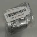 Stop Valves, 2 Pack 1/2"  3/8" Angle Stop Valve, 1/2" FIP Angle Input, 3/8" OD Compression Output, 1/4 Turn, Chrome Plated Brass for Kitchen, Faucet, Toilet Valves