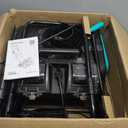 2-in-1 Scarifier and Dethatcher  Deep Soil Revitalization with High-Torque Motor, Adjustable Depth Control, Dual Safety Switch & Removable 10.5-Gallon Thatch Bag