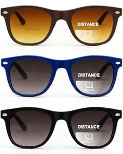 YayGlasz XL Oversize Bifocal Reading Sunglasses for Men/Women – Gradient Tinted Sun Readers for Big Head