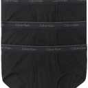 Calvin Klein Men's Cotton Classics Multipack Briefs (Medium, Black (4 Pack))
