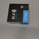 Wireless Tire Pressure Monitoring System TPMS Sensors for Automobiles, Motorcycles, Powersport Vehicles, RVs, Trailers, Real-Time Display Support iOS App (-40C - 125C) 4 Pack