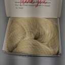 morvally Women's 26 inches Long Straight Blonde Synthetic Resistant Hair Wigs with Bangs Natural Looking Wig for Women Halloween Cosplay (Blonde)