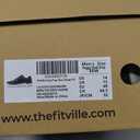 FitVille Diabetic Shoes for Men Extra Wide Width, Mens Diabetic Shoes for Neuropathy Swollen Feet Shoes Pain Relief with Closure(Grey, 14 EEW)