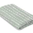 4moms mamaRoo Sleep Waterproof Bassinet Sheet - Beads, Sage