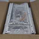 ETELI Over The Toilet Storage Cabinet with Fabric Drawers 3-Tier Over Toilet Bathroom Organizer Behind Toilet Bathroom Shelf Organizer with 4 Hooks Freestanding Bathroom Space Saver White