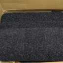 Houseables Urinal Mats, Urinal Mats for Men Bathroom, Floor Pads, Disposable Toilet Matt, for Pee, Commercial, Reusable, Urine, Splash Guard, Drip, Restroom, Mens Room, Large, Black, 17.25x20.5, 12PK