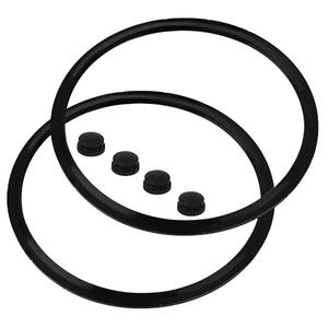 BANLIN 2 Pack 09936 Pressure Cooker Sealing Ring & 4 Pack Overpressure Plug Food-Grade Silicone Replacement Gasket for Presto Pressure Cooker 4 Quart 6 Quart