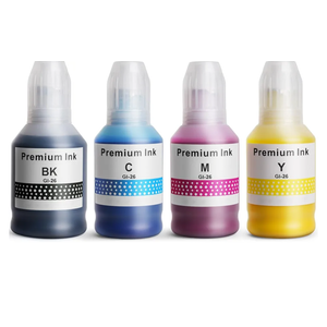 Universal Bottled Dye Ink, BK 175ml,C,M,Y 135ml - Ink Refill Bottles Set, Compatible with Dye-Based for MegaTank Printers, GI-20, GI-21,GI-290 - G3270 G3260 G3290 G3272 G4280 G4270 & More