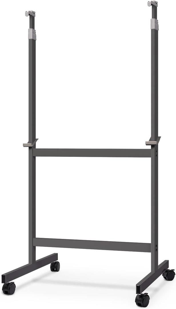 Maxtek Mobile Whiteboard Stand with Wheels, Stand Only, No Drill (Black)