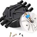 Ignition Distributor Cap and Rotor Kit Compatible with GMC Chevrolet Trucks V6 4.3L Vortec  19962005 Astro Blazer, 19962001 Jimmy and more | Replace DR475 DR331 D465 D328A 10452457 10452458