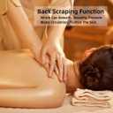 6 x 2PCS Wood Massage Tool Wooden Comb with Frog Eye Massage StickScalp Massager Round Tooth Comb Gua Sha Manual Lymphatic Drainage Massage Tool for Eye Neck Scalp Massage Gift for Mother's Day