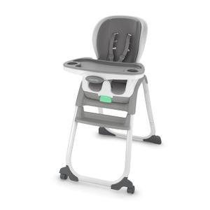 Ingenuity Full Course SmartClean 6-in-1 High Chair  SmartClean EVA Foam, 5 Point Safety Harness, 2 Dishwasher Safe Trays  Slate