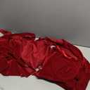 32 x 250 in Big Red Bow Easter Tree Topper Bow Giant 3D Velvet Ribbon Bows Decor for Party Birthday Christmas Home Decorations (One Size)